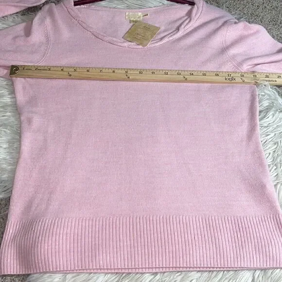 Vintage G.H. Bass & Company sweater Womens Sz M scoop neck ultra soft Hong Kong - Picture 6 of 11